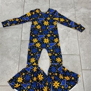 St Louis Blues Boujee Bell Romper